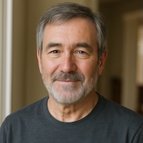 Portrait of Michael T., a student from New York, USA