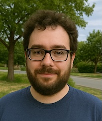 Portrait of Robert J., a student from Toronto, Canada